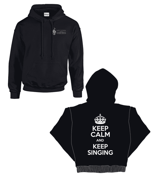 Keep Calm and Keep Singing Hoodie