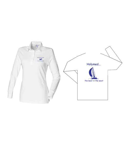 Ladies Long Sleeve Polo Shirt