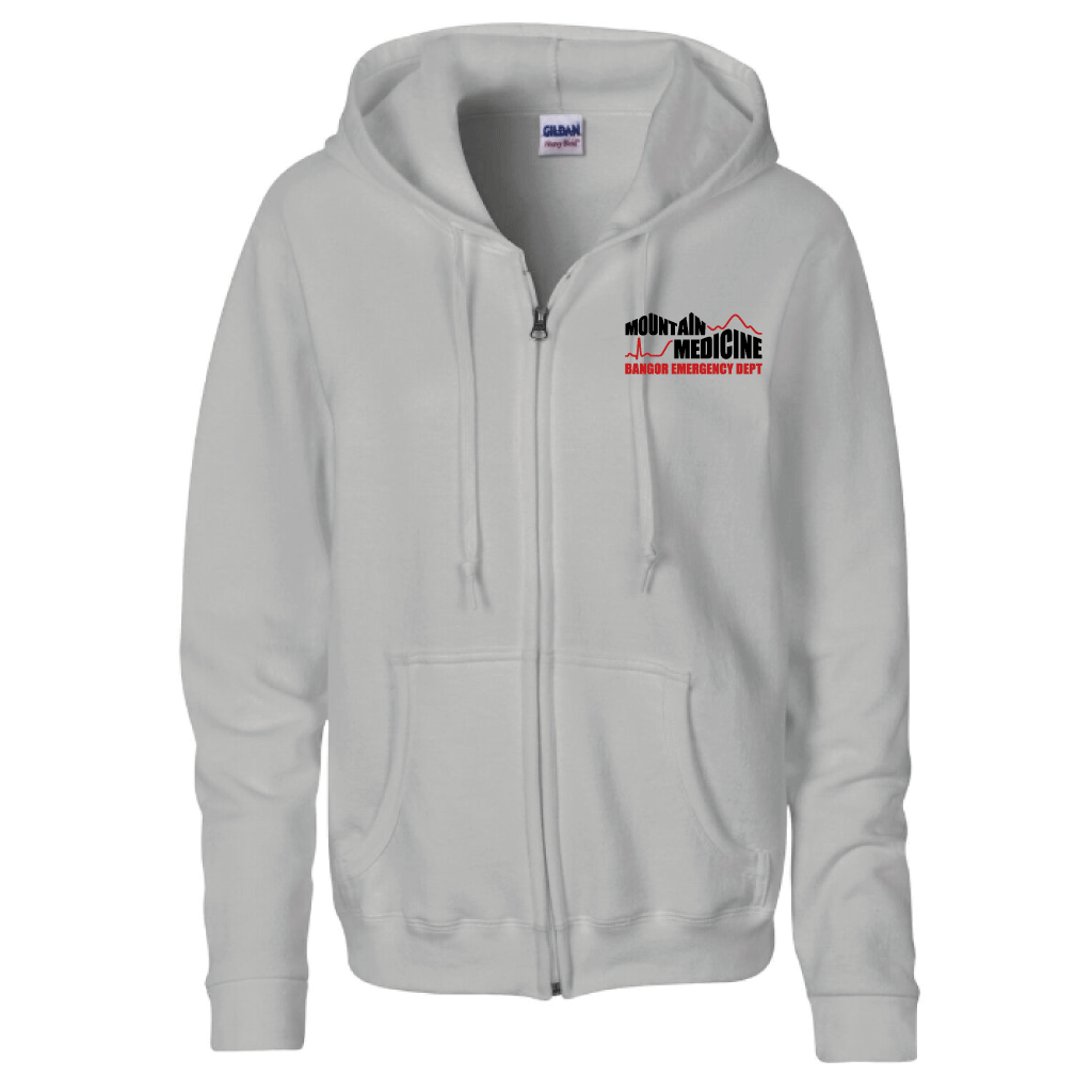 Ladies Zipped Hoodie