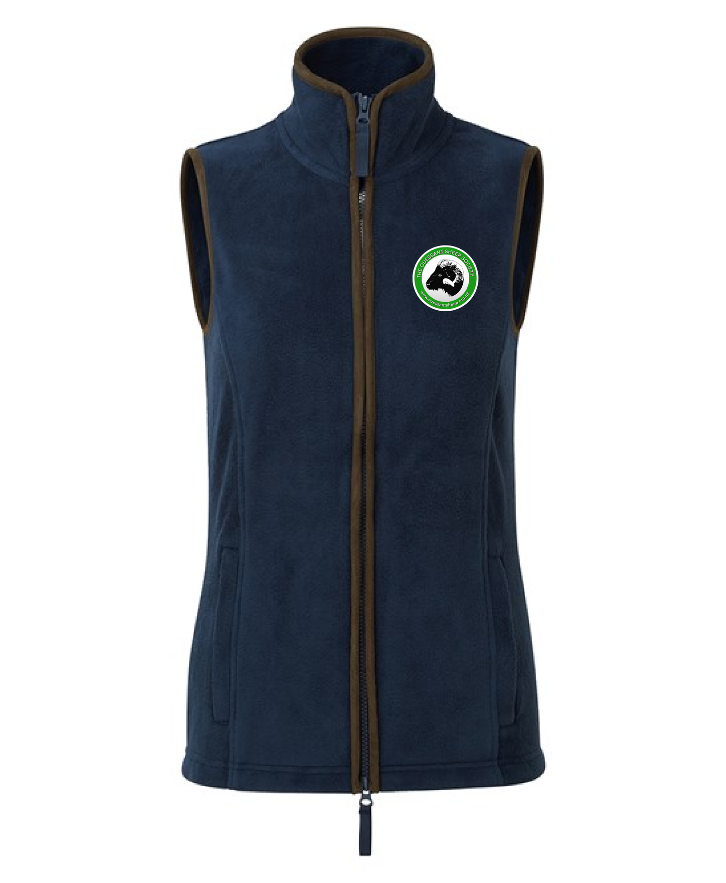 Womens artisan fleece gilet