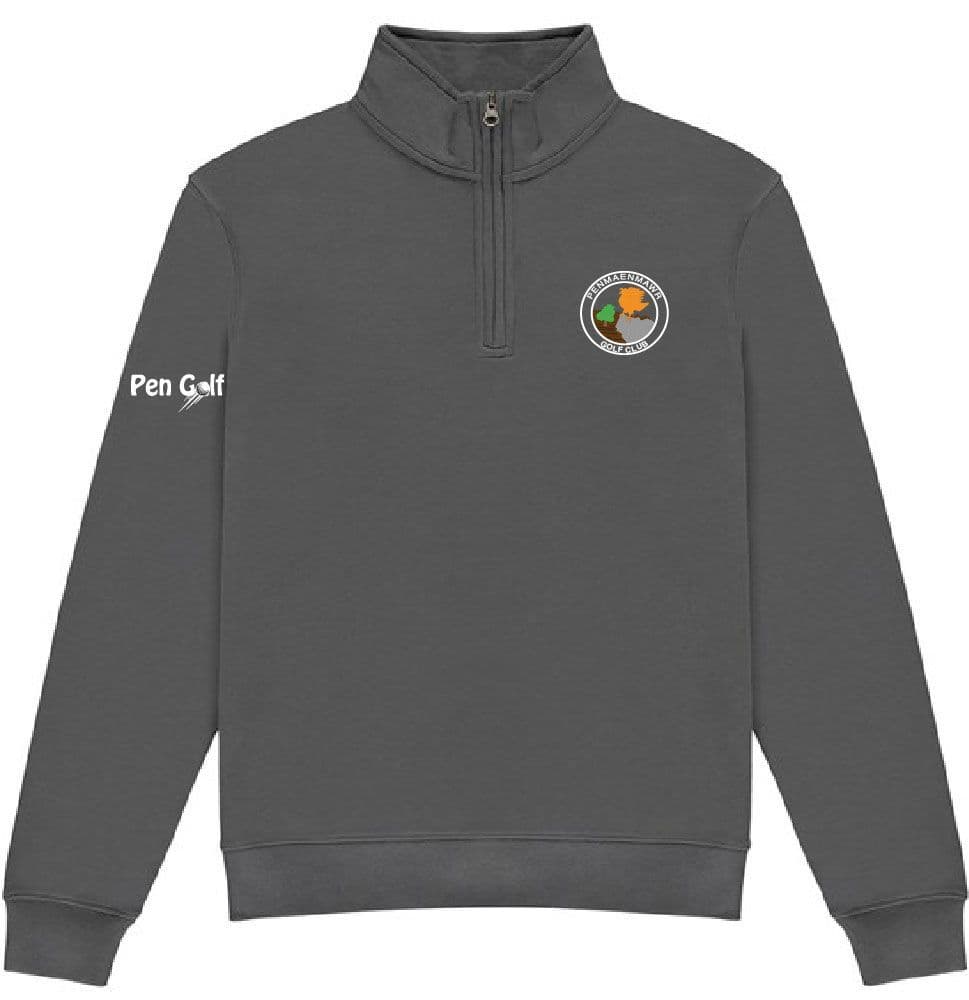 Regular fit ¼-zip sweatshirt