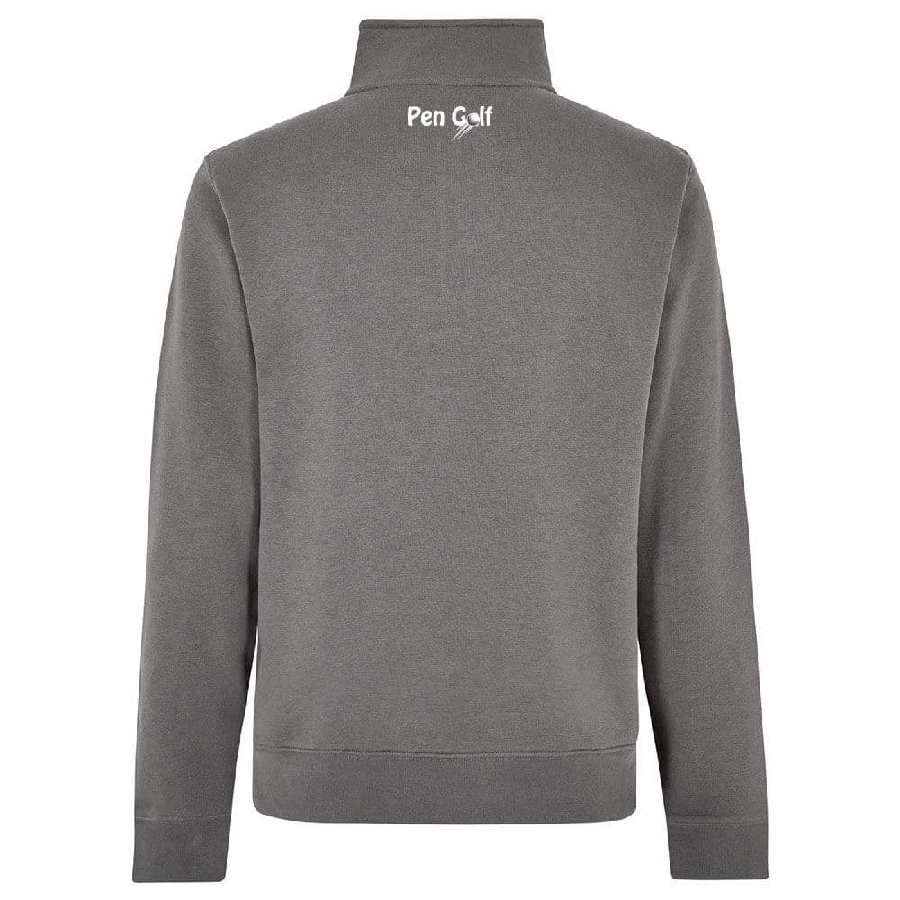 Regular fit ¼-zip sweatshirt