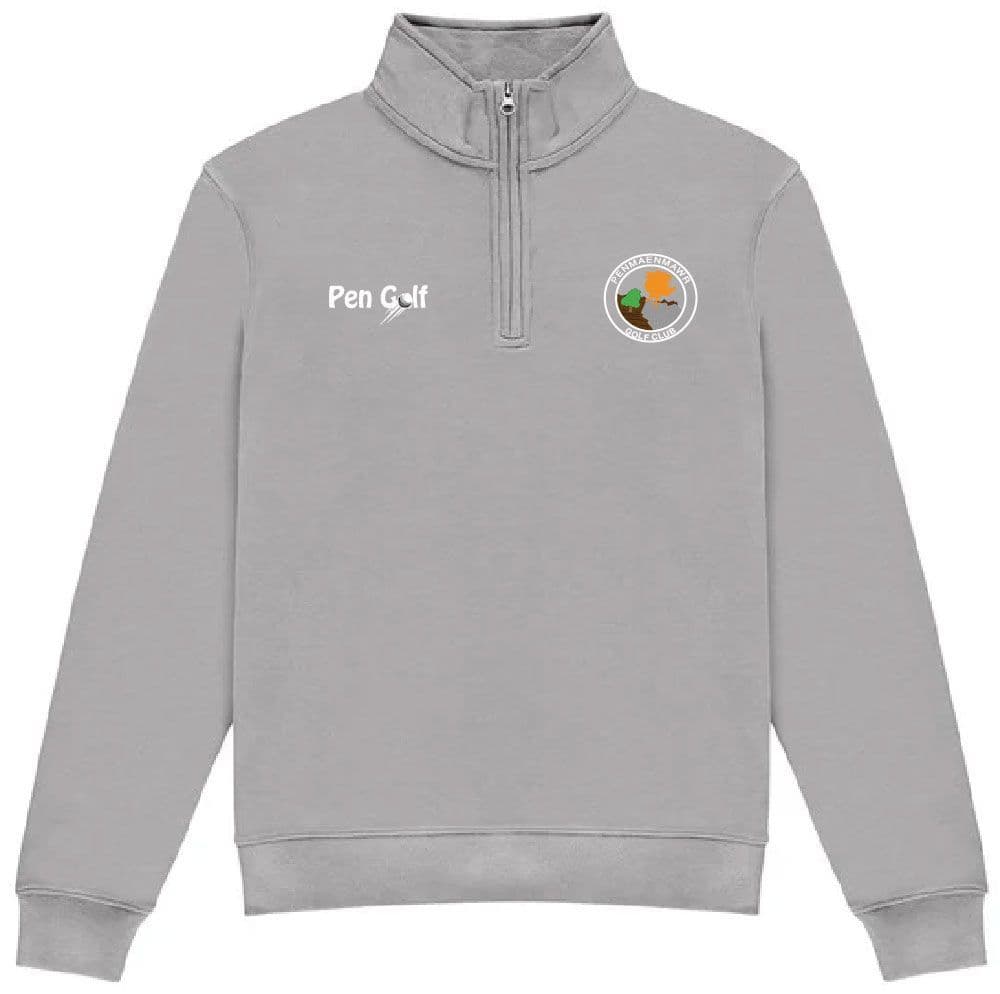 Regular fit ¼-zip sweatshirt