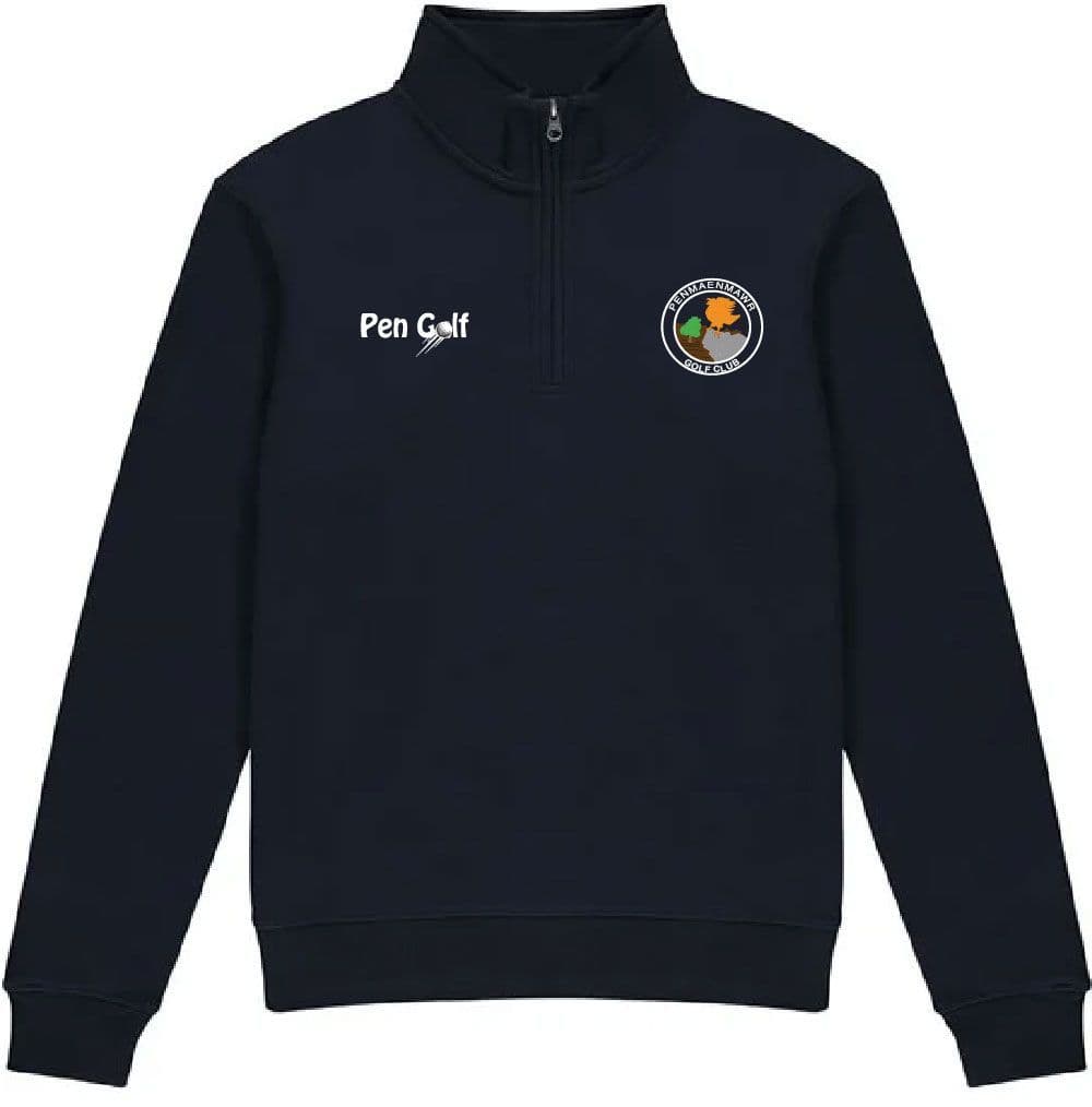 Regular fit ¼-zip sweatshirt