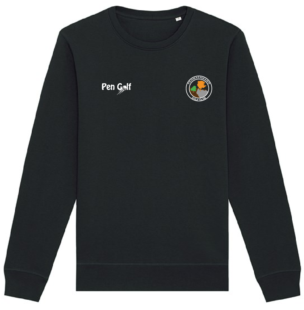 Roller unisex crew neck sweatshirt