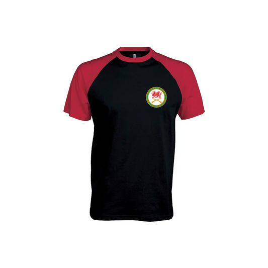 Baseball Short-sleeved two-tone T-shirt
