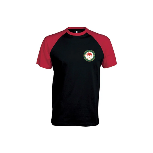 Baseball Short-sleeved two-tone T-shirt