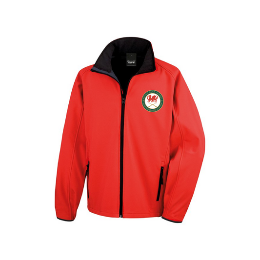 Core printable softshell jacket