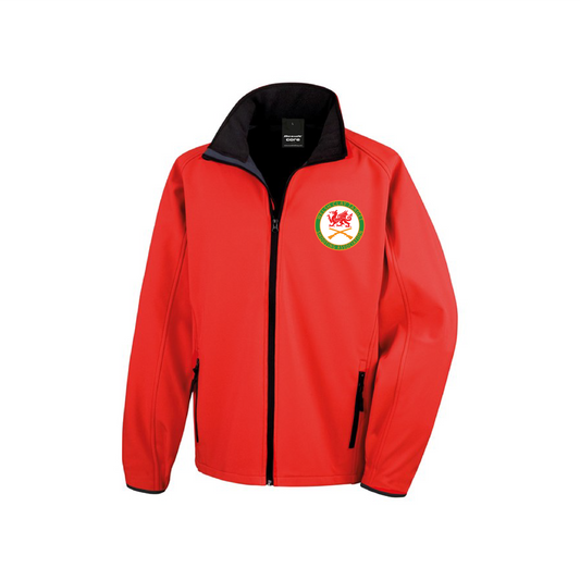 Core printable softshell jacket