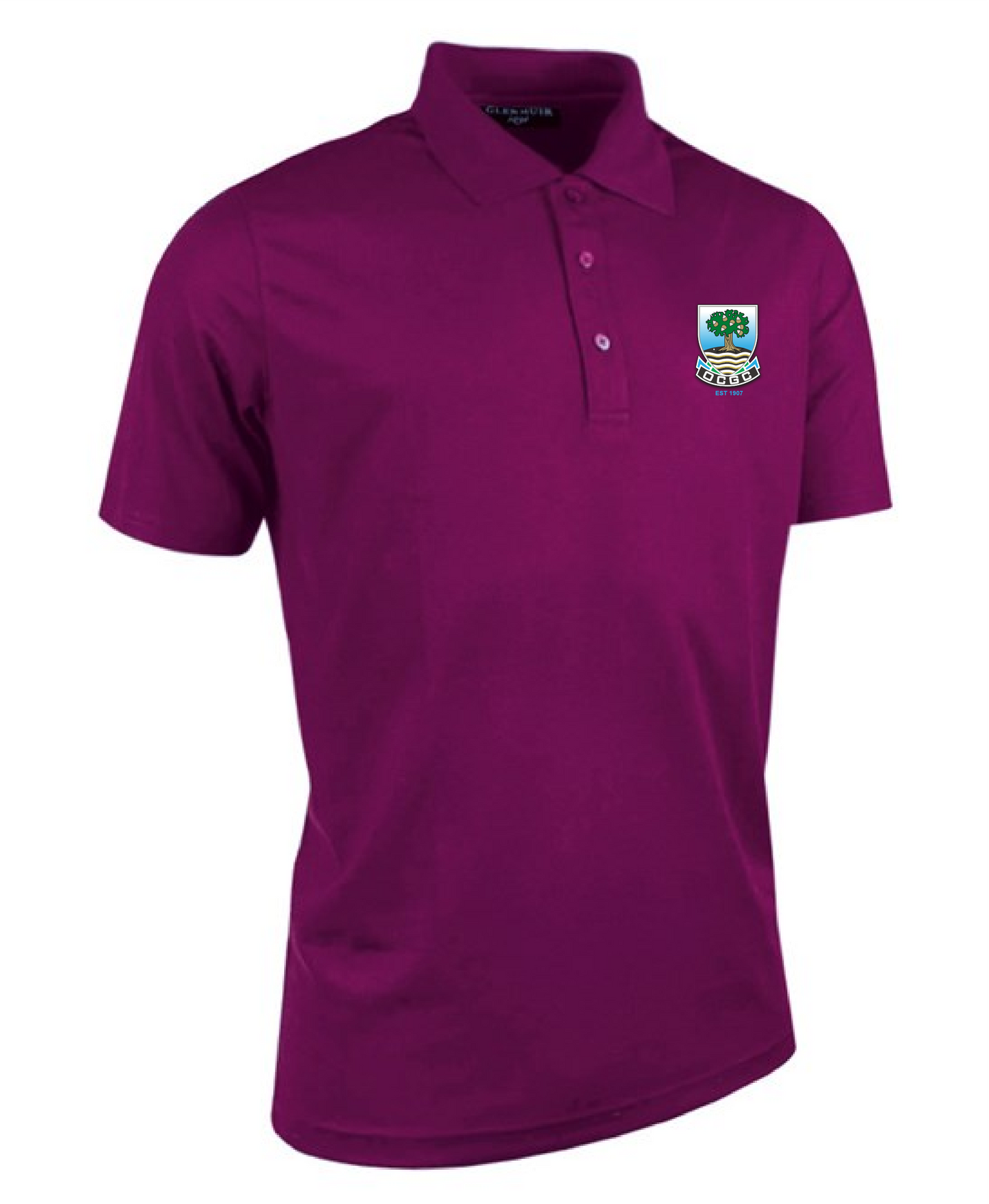 Glenmuir g.Deacon performance piqué plain polo shirt
