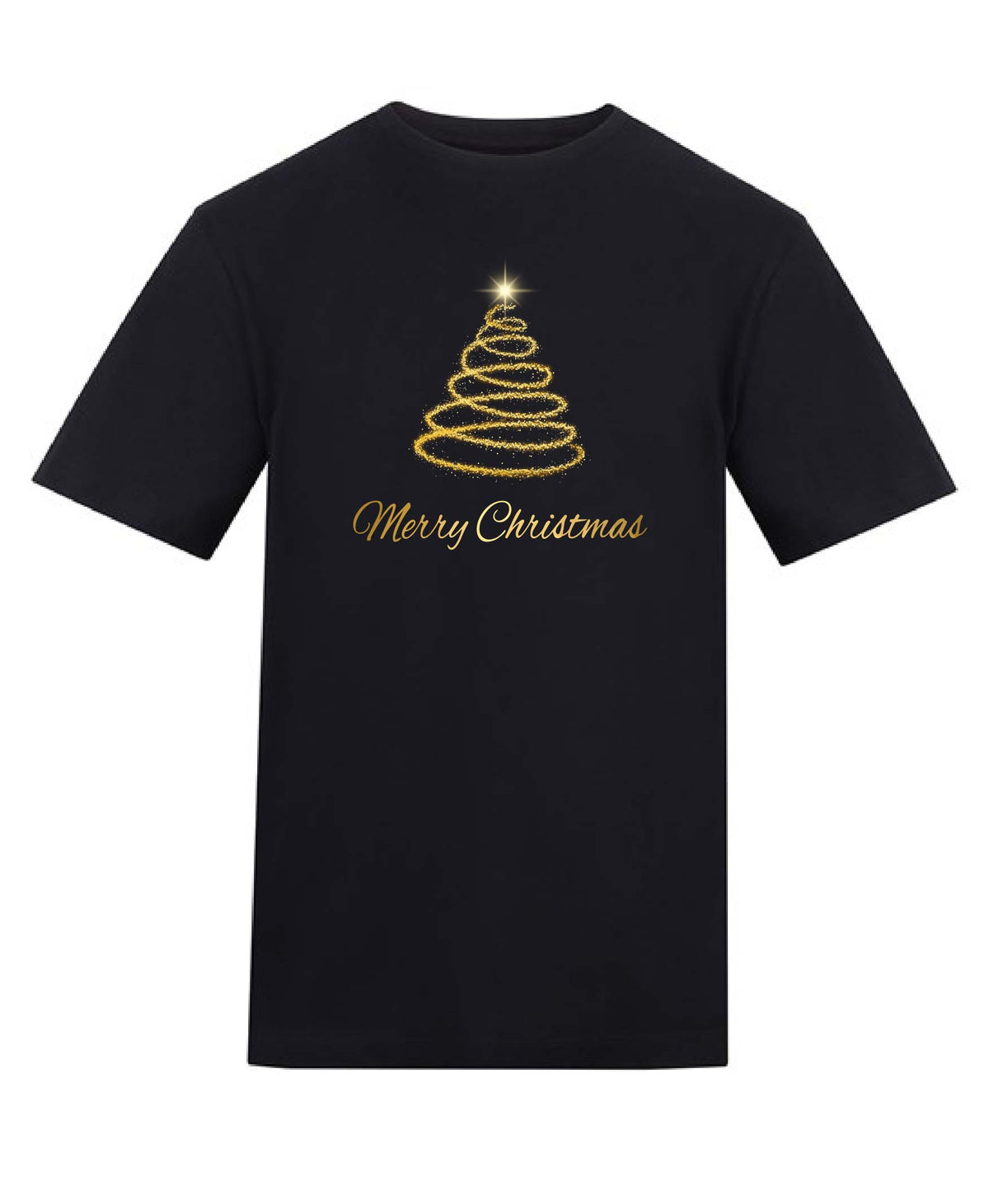 Gold Merry Christmas