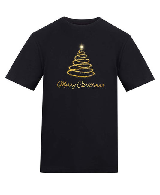 Gold Merry Christmas
