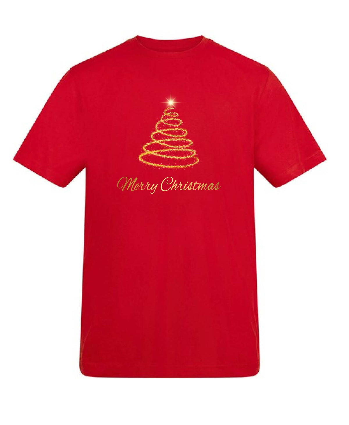 Gold Merry Christmas