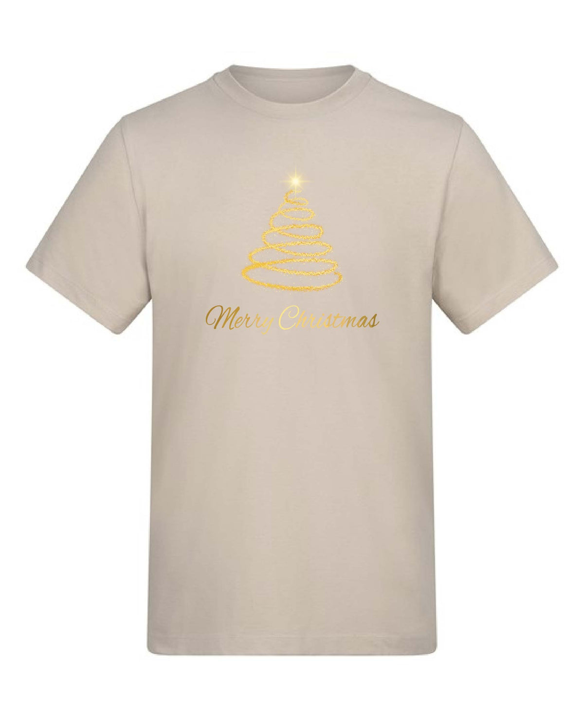 Gold Merry Christmas