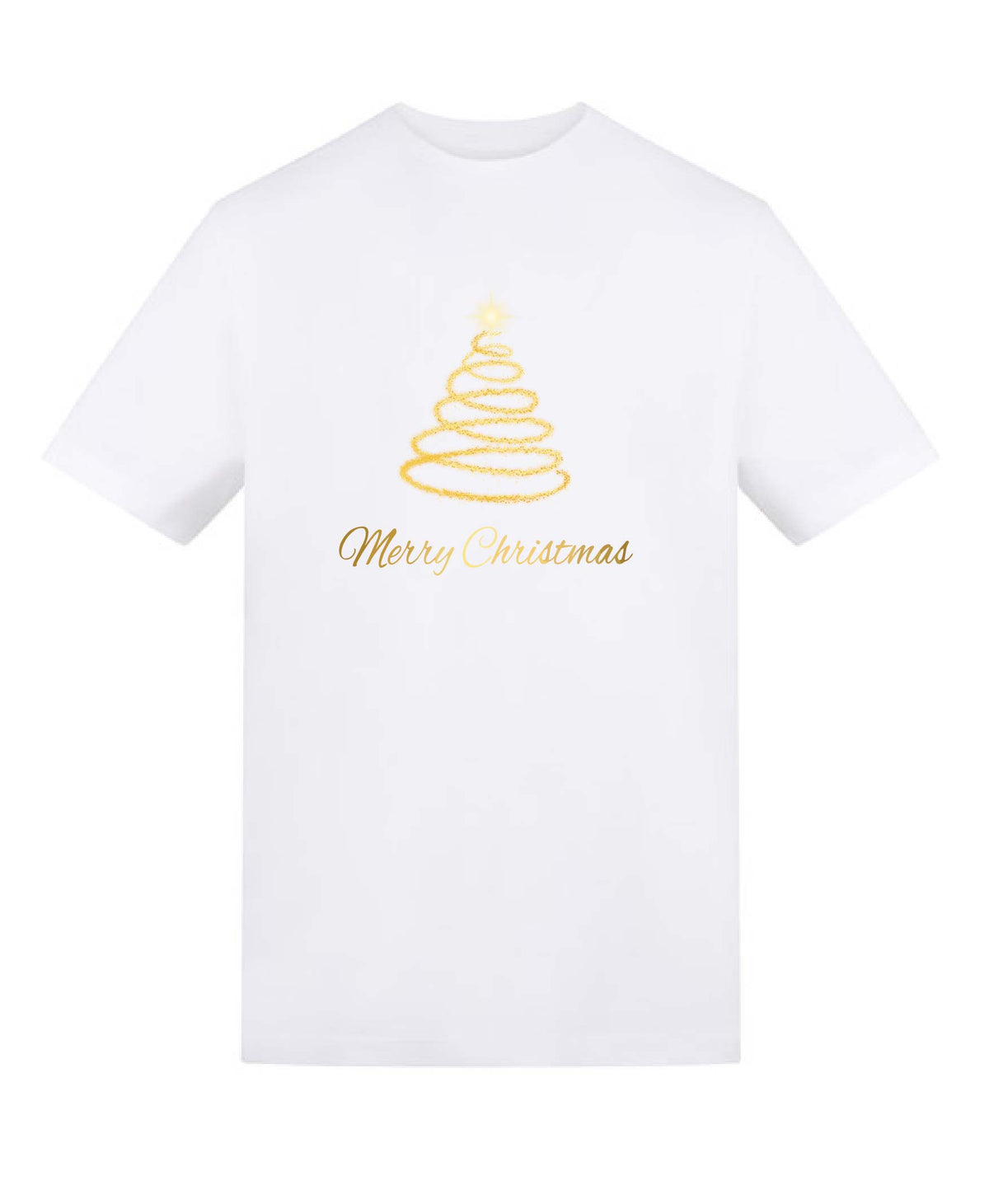 Gold Merry Christmas