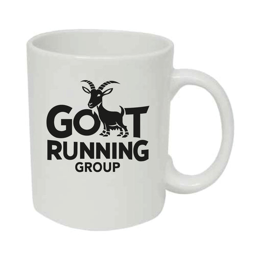 Goat Running ceramic mug