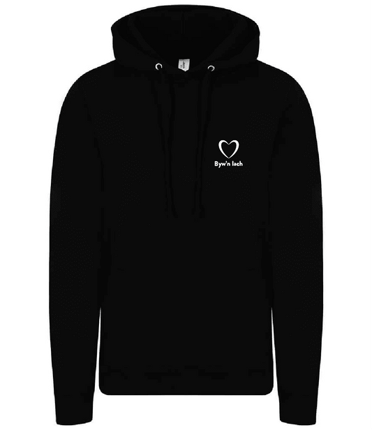 bwy'n iach men's College hoodie
