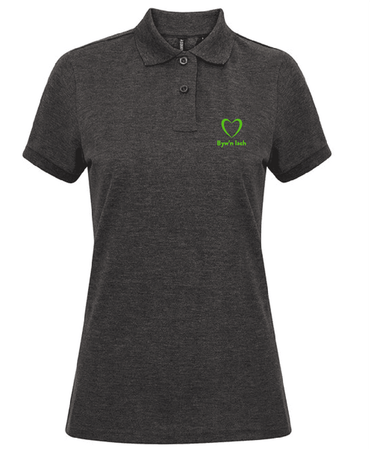bwy'n iach Womens polycotton blend polo