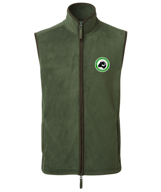 Artisan fleece gilet