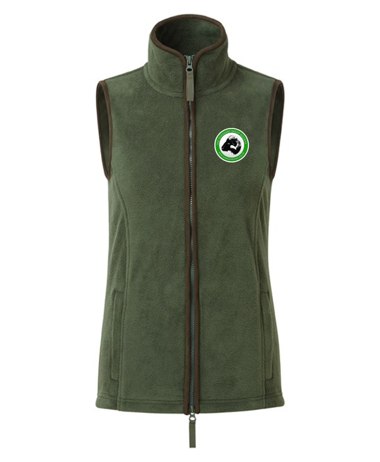 Womens artisan fleece gilet
