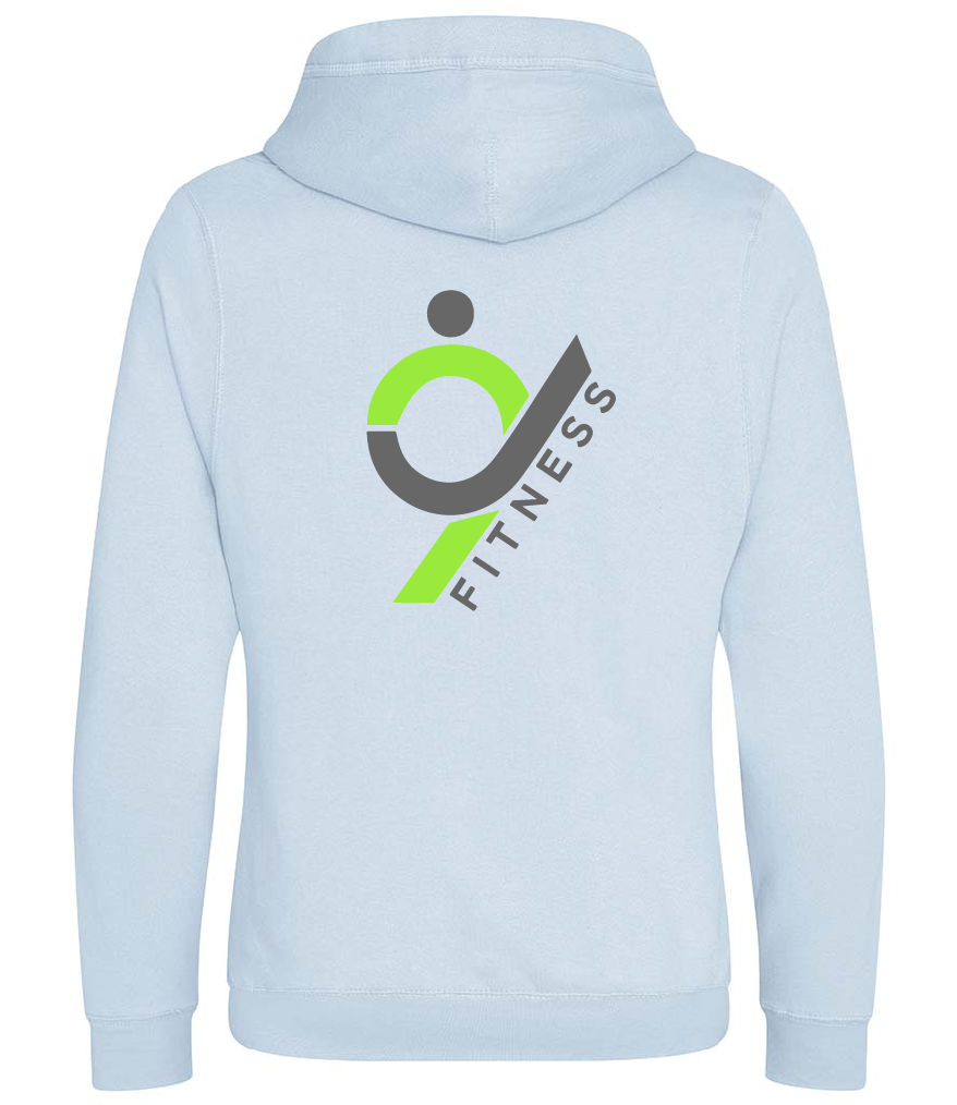 Cross neck hoodie
