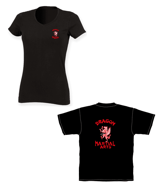 Ladies V-Neck T-shirt Design 1