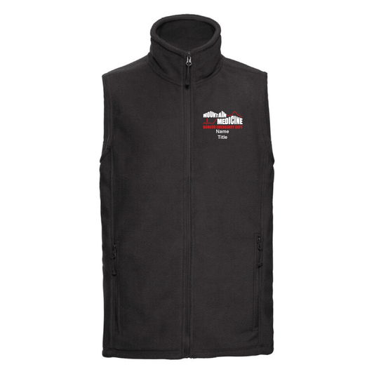 Mens fleece Gilet