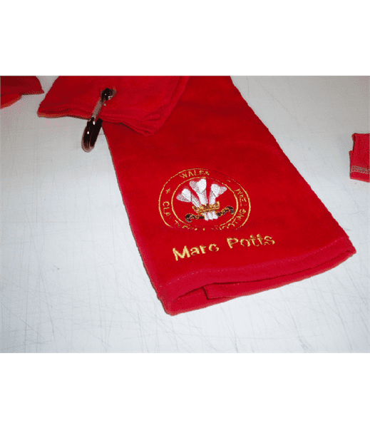 nternational Shooters Towel (with name)