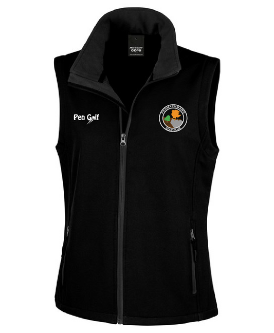 Women's softshell bodywarmer