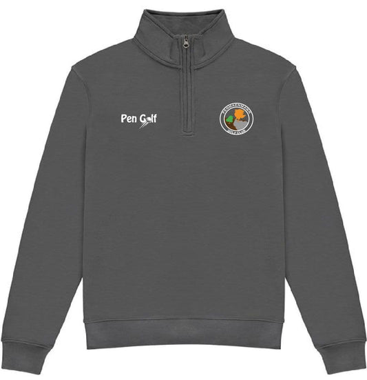 Regular fit ¼-zip sweatshirt
