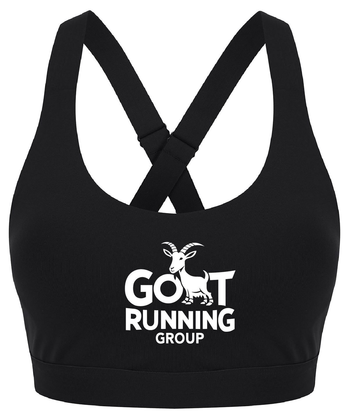 Medium impact core bra