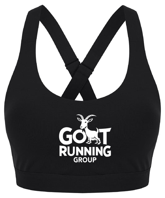 Medium impact core bra