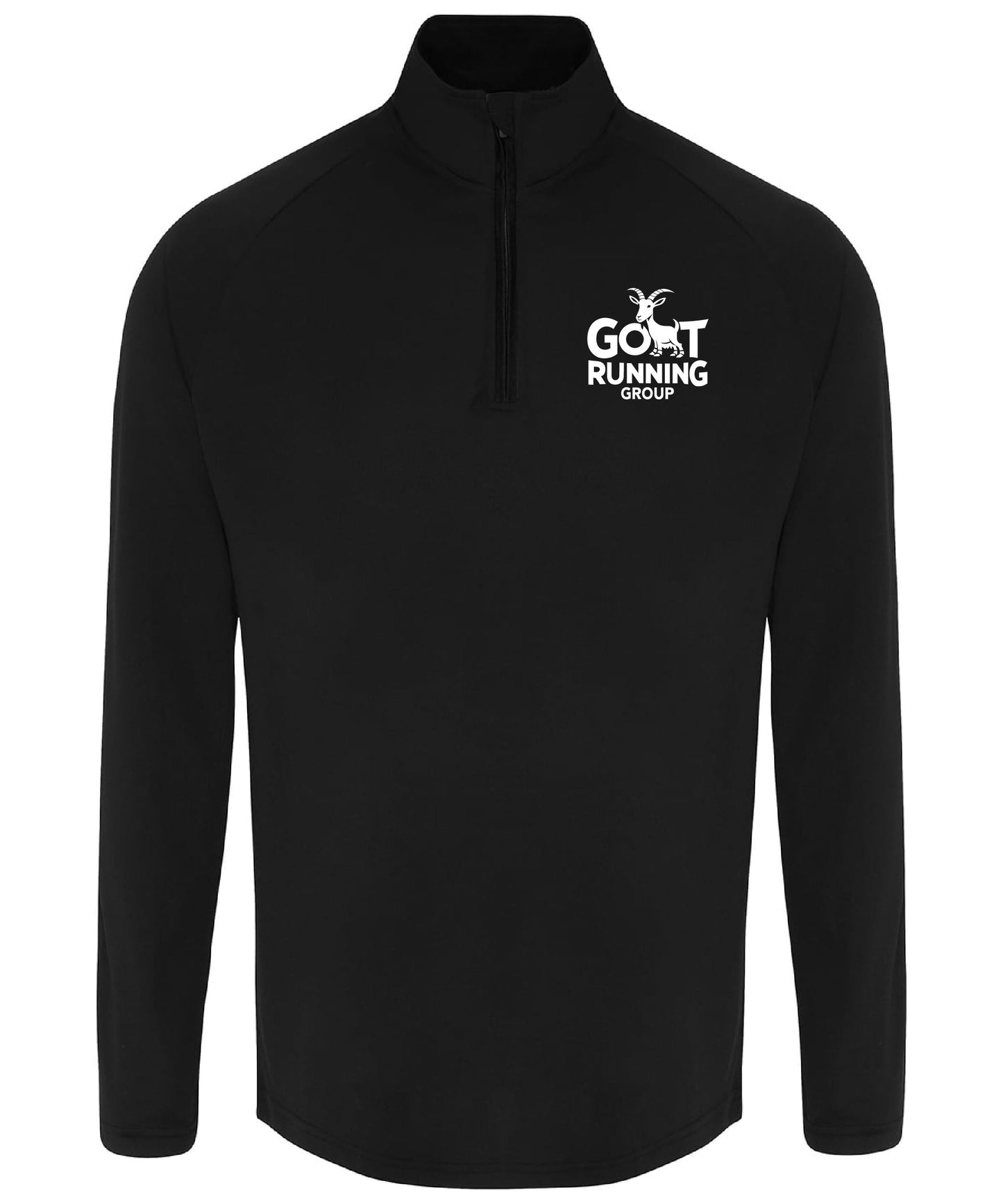 Men's TriDri® long sleeve performance ¼ zip top