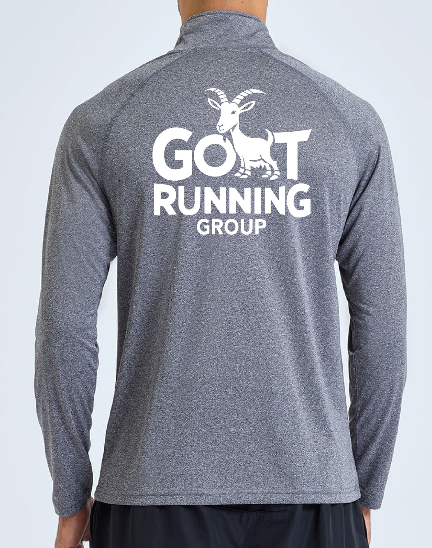 Men's TriDri® long sleeve performance ¼ zip top