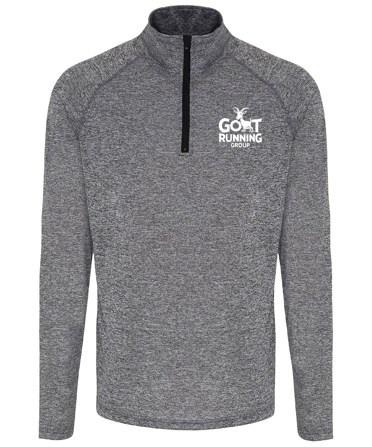 Men's TriDri® long sleeve performance ¼ zip top