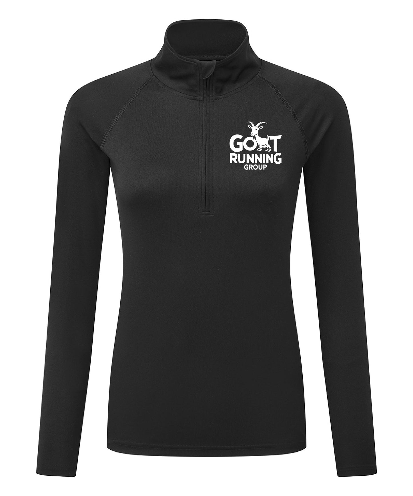 Women's TriDri® long sleeve performance ¼ zip
