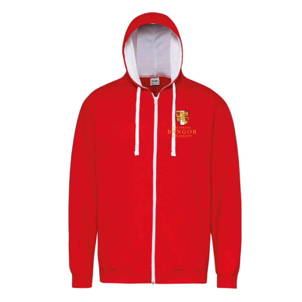 Varsity Zipped Hoodie