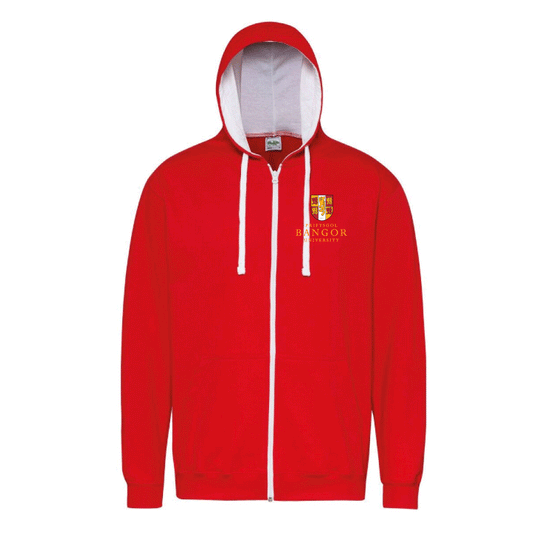 Varsity Zipped Hoodie