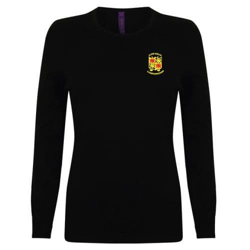 Women's crew neck jumper