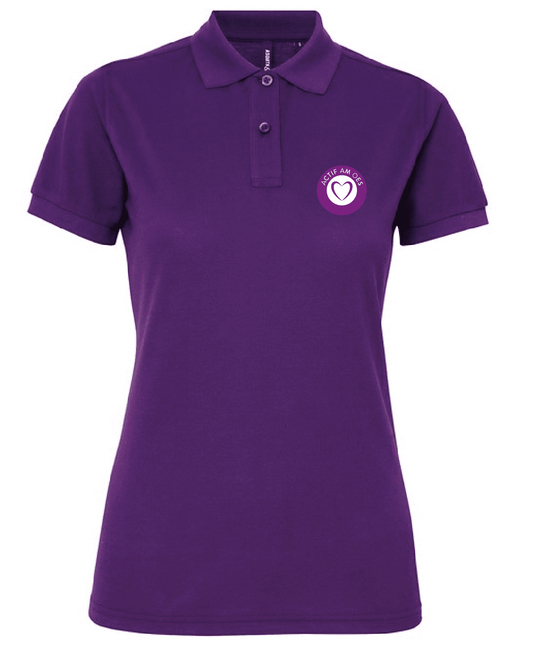 Womens polycotton blend polo